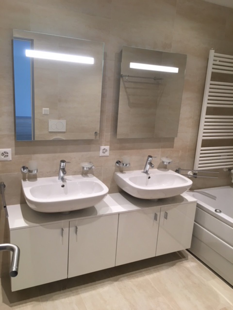 bagno con vasca , Appartamento affitto, 6900 Paradiso