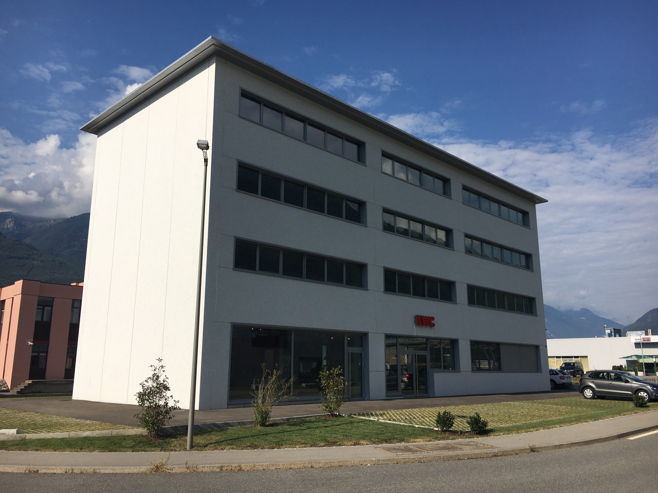 Pianta generale , Spazio commerciale affitto, 6528 Camorino