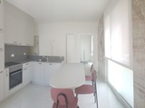 Cucina aperta sul soggiorno , Appartamento ammob. affitto, 6977 Ruvigliana