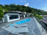 Splendida villa mediterraneo con pool e vista lago , Villa for sale, 6918 Figino