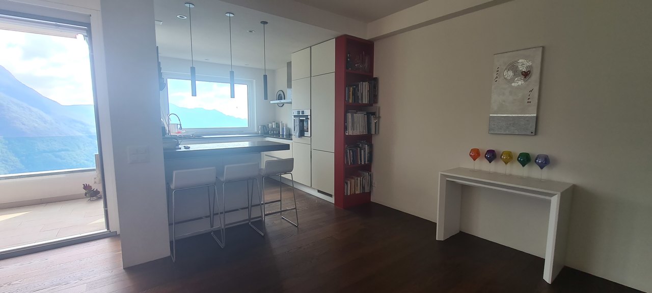 Cucina , Wohnung zu vermieten, 6974 Aldesago