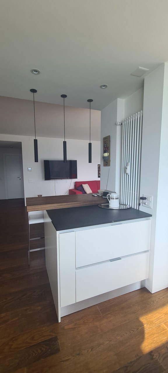 Cucina , Wohnung zu vermieten, 6974 Aldesago