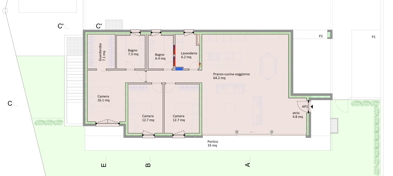 Immagine 7 , Wohnung zu verkaufen, 6874 Castel San Pietro