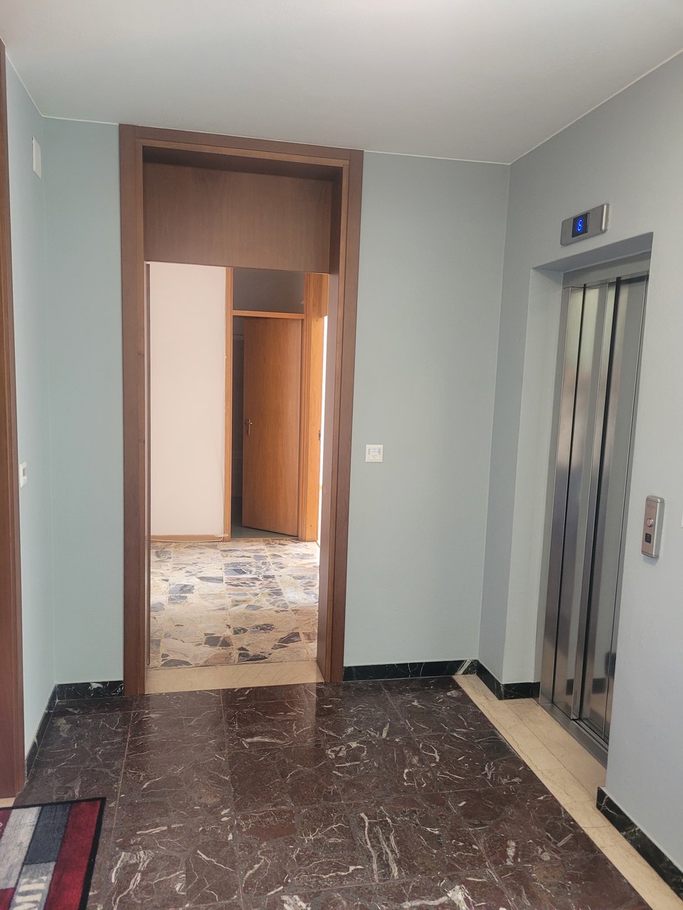 Wohnungseingang mit Lift , Attikawohnung zu verkaufen, 6900 Paradiso