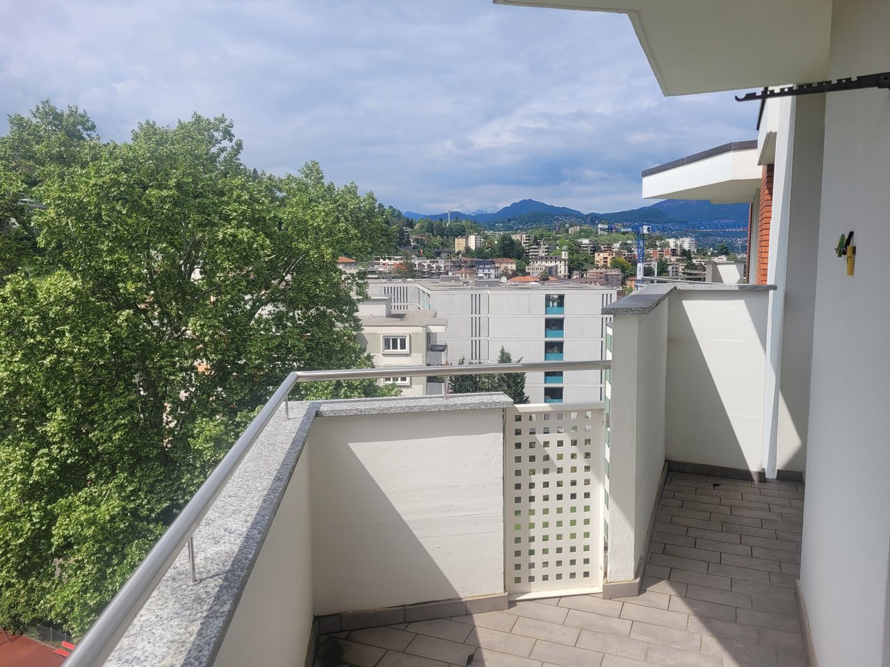 Terrasse mit Seeblick , Attikawohnung zu verkaufen, 6900 Paradiso