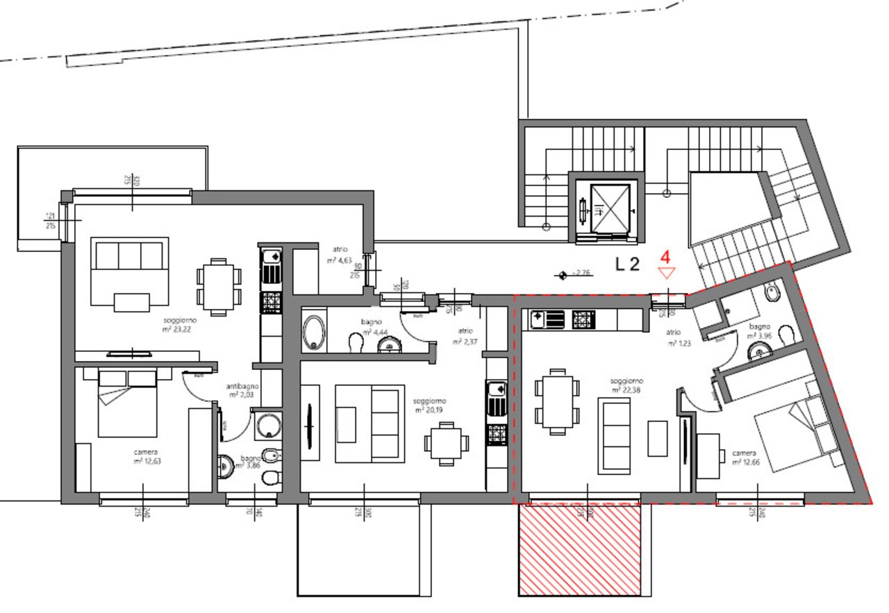... , Appartamento affitto, 6500 Bellinzona