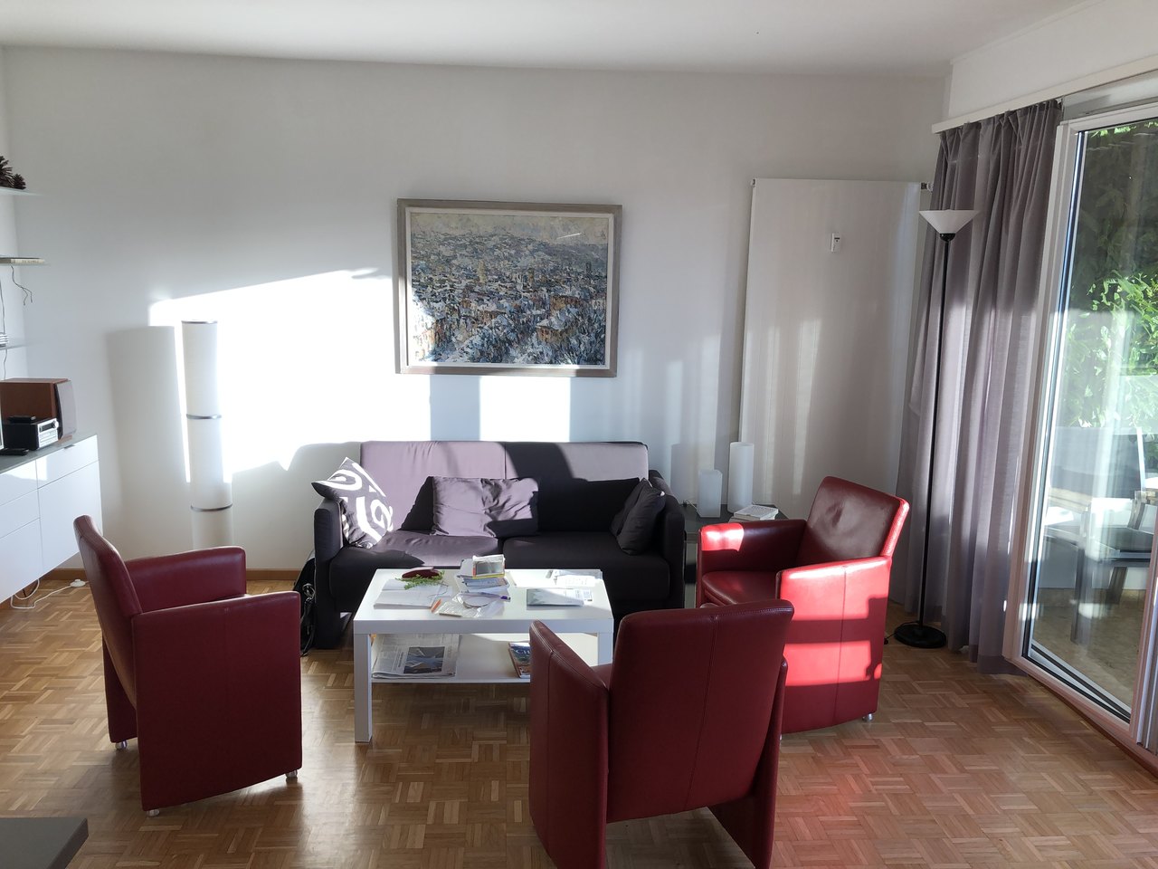 Soggiorno , Wohnung zu verkaufen, 6974 Aldesago