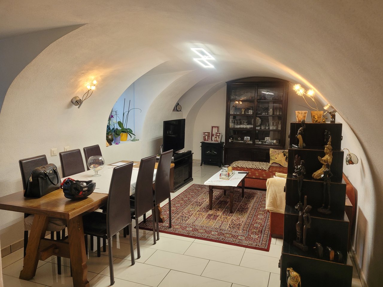 Soggiorno e zona pranzo , House for sale, 6825 Capolago