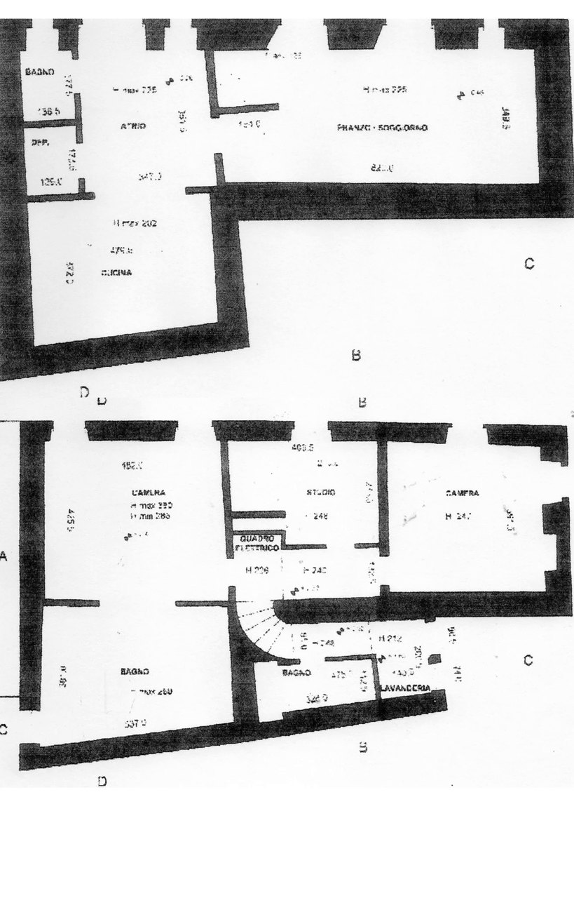 Planimetrie , House for sale, 6825 Capolago