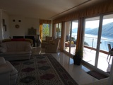 Bel soggiorno con camino e vista lago , Villa vendita, 6900 Lugano